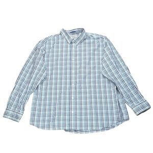 Duluth Trading Co. MagnaReady WrinkleFighter Plaid Button‎ Down Shirt Men's 2X